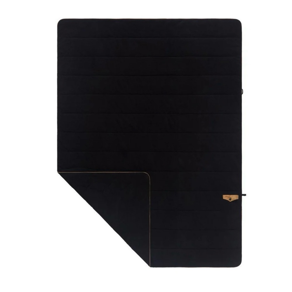 Rumpl Polar Puffy Fleece Blanket - Black/Cardiff
